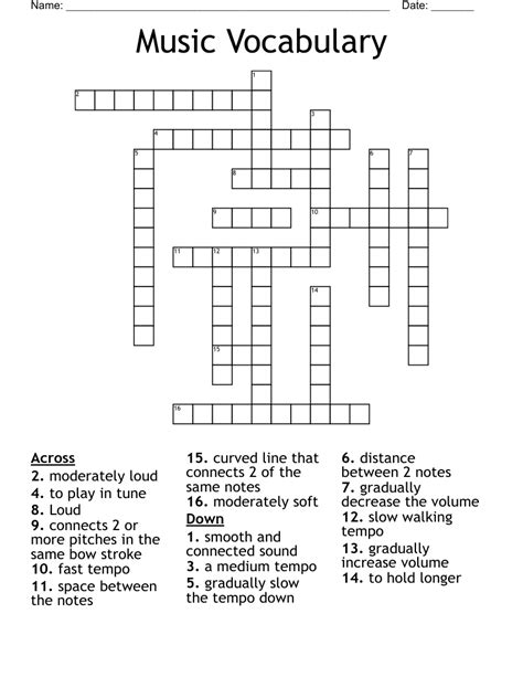 like music that gets you moving crossword|Like Music .